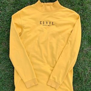 Civil Regime Yellow Turtleneck